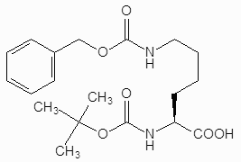 BOC-LYS (Z) -OH [CAS NO . 2389-45-9]]