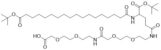 tBuO-Ste-GluAEEA-AEEA-OH-OtBu