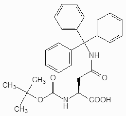 BOC-ASN (TRT) -OH [CAS NO . 132388-68-2]]