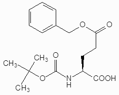 BOC-GLU (OBZL) -OH [CAS NO . 13574-13-5]]