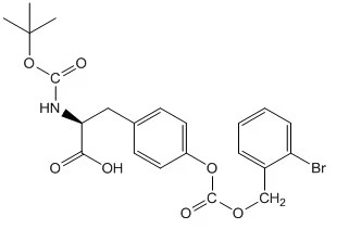 BOC-TYR (2- br-z) -oh [cas no . 47689 - 67 - 8]]