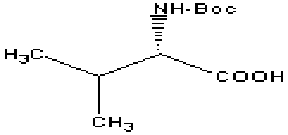 BOC-VAL-OH [CAS NO . 13734 - 41 - 3]]
