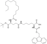 FMOC-Lys (Palmitoyl-Glu-OTBU) -OH